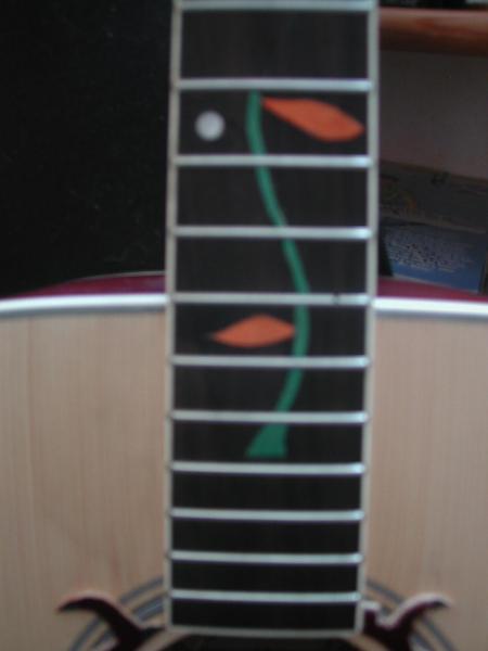 Voici l'avancement de l'incrustation 